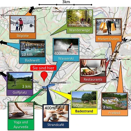 Seepark Bei Vera Mit Sauna 別荘 *